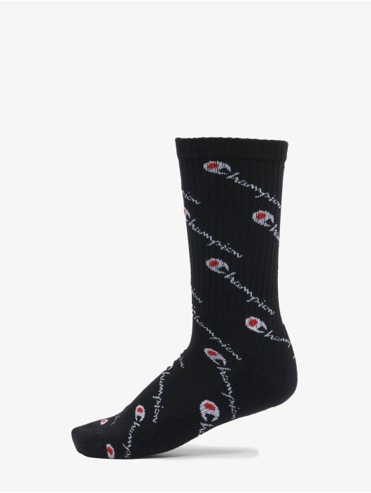 Champion Chaussettes X2 Crew Mix noir
