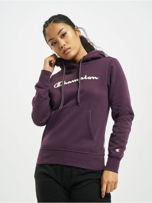 champion hoodie lila