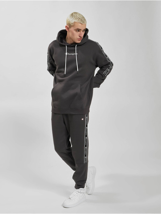 Champion Hoodies Logo Tape grå