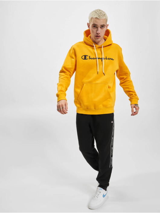 Champion Hoodies Logo gul