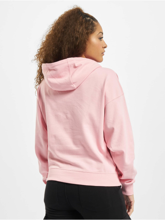 champion pink fleece hoodie