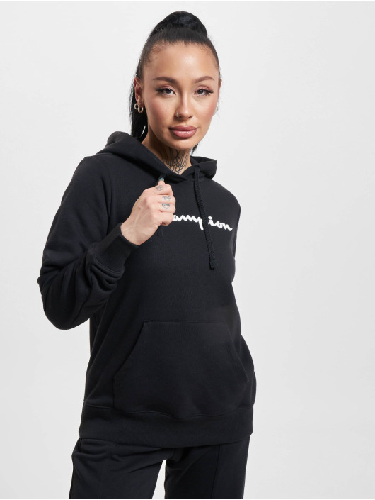 Champion Hupparit Logo musta