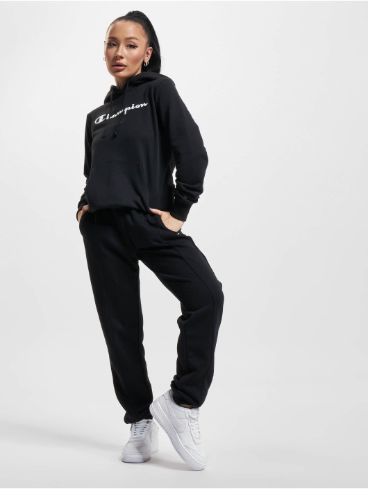 Champion Hupparit Logo musta