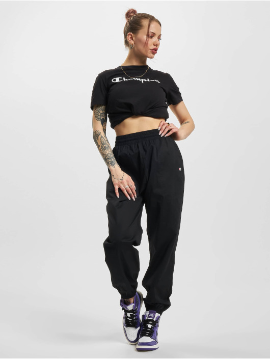 Champion Pantalón deportivo Elastic Cuff negro