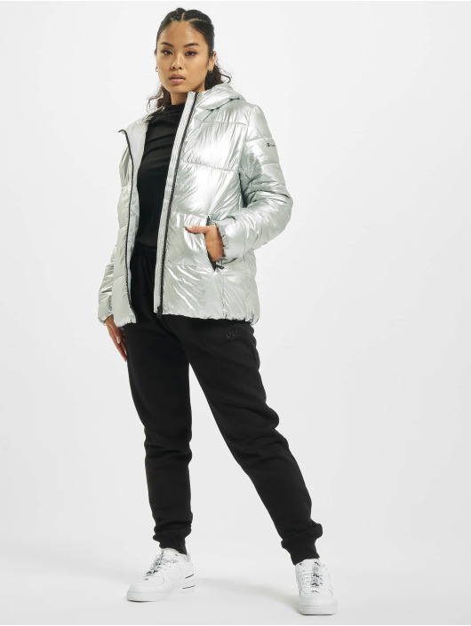 Champion Damen Puffer Jacket Legacy In Grau 7701