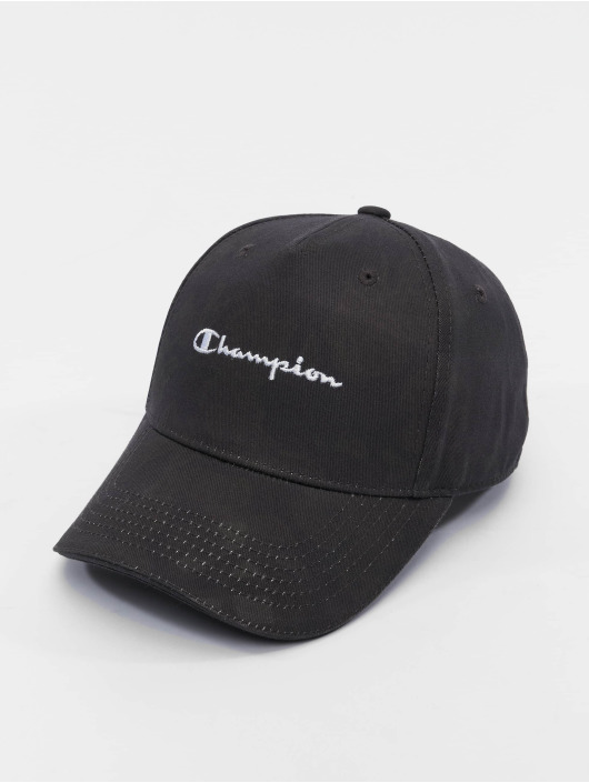 Champion snapback cap Logo Camo zwart