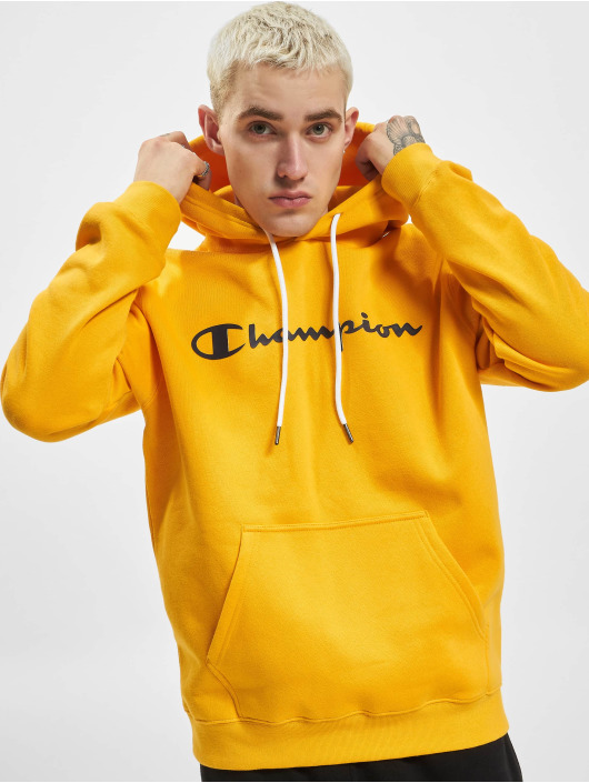 Champion | Logo jaune Homme Sweat capuche 941544