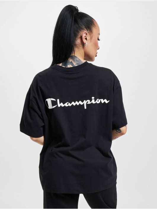 Champion T-paidat Crewneck musta