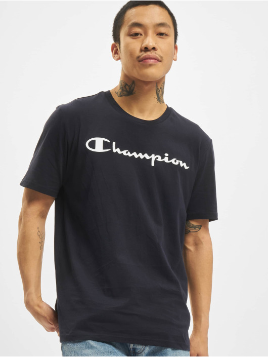 Champion T-Shirt Logo blau