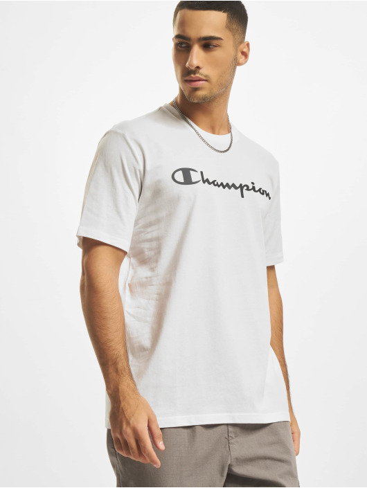 Champion T-Shirt Logo weiß