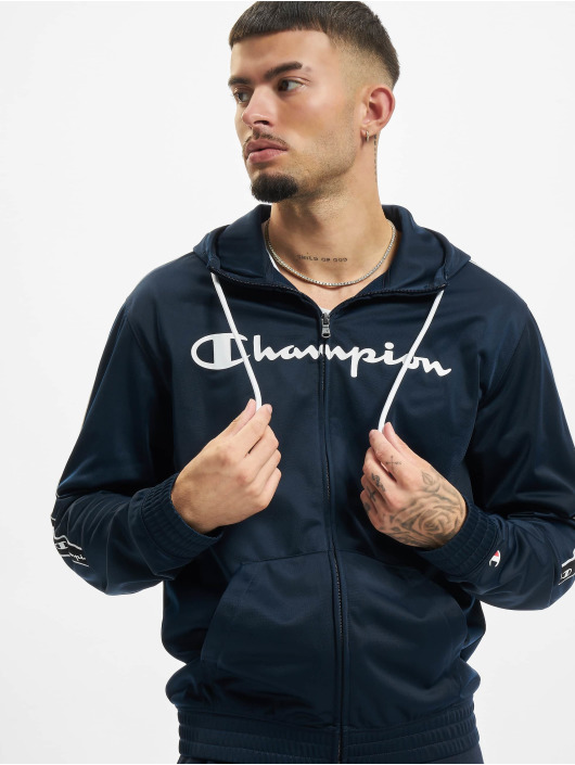 Champion Zip Hoodie Classic blå