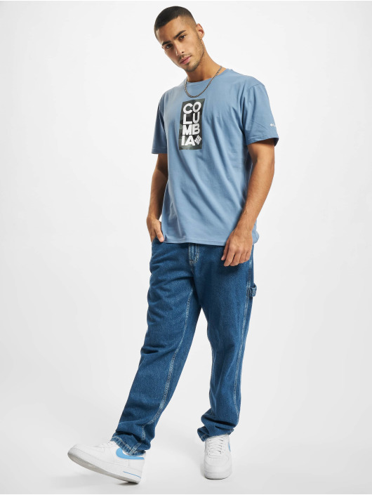 Columbia T-Shirt Trek™ Logo blau