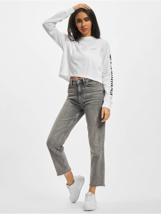 Columbia T-Shirt manches longues North Cascades Cropped blanc
