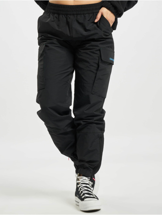 Converse Pantalon cargo Woven Cargo noir