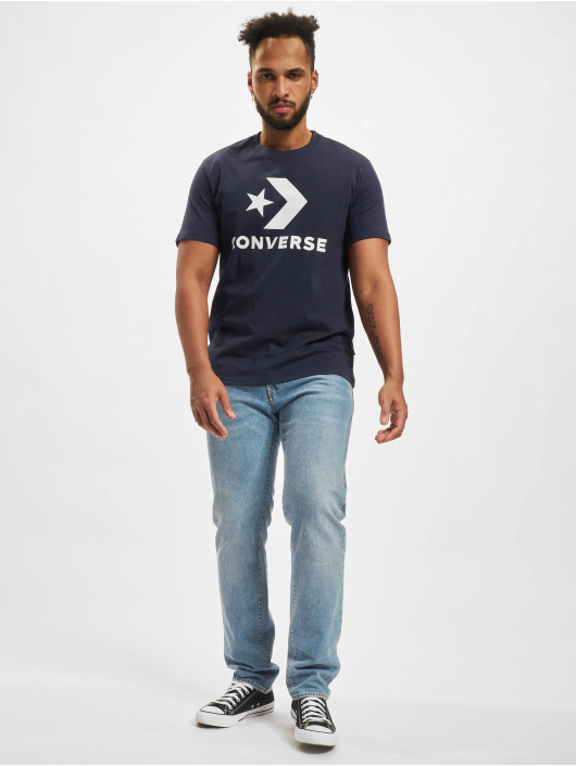 Converse T-Shirt Star Chevron blue