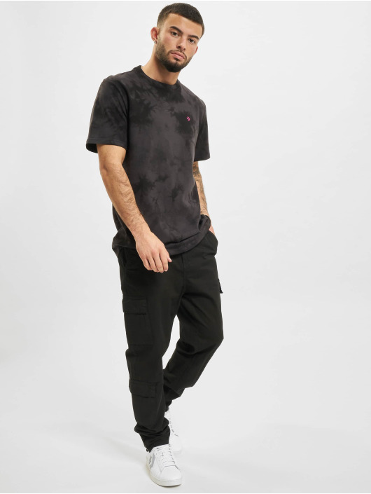 Converse T-Shirt Marble Cut And Sew schwarz