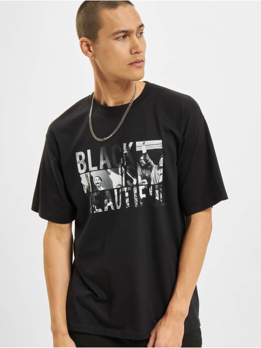 Criminal Damage T-Shirty Black Is Beautiful czarny
