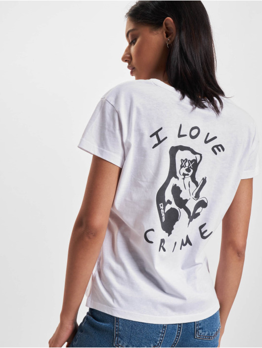 Dangerous DNGRS Camiseta Teddy blanco