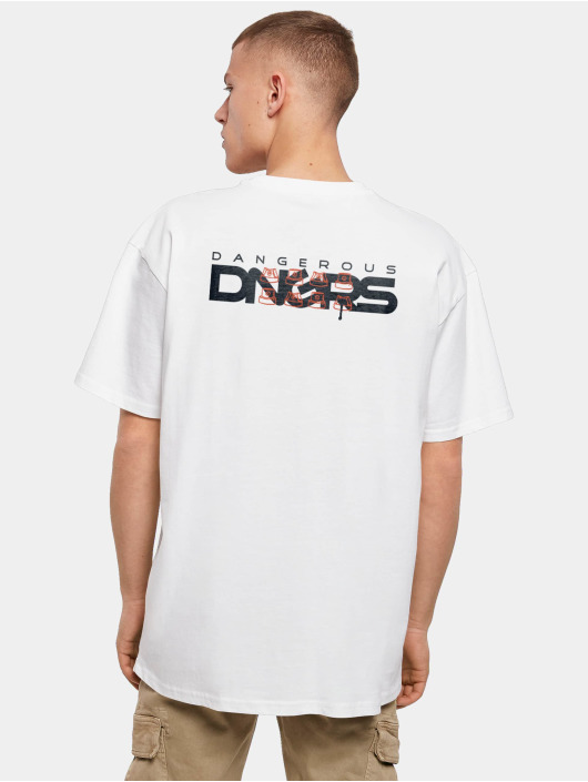 Dangerous DNGRS Camiseta Spraycan Lids02 blanco