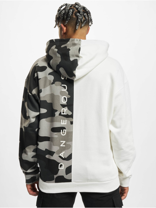 Dangerous DNGRS Hoodie Double Oversized white