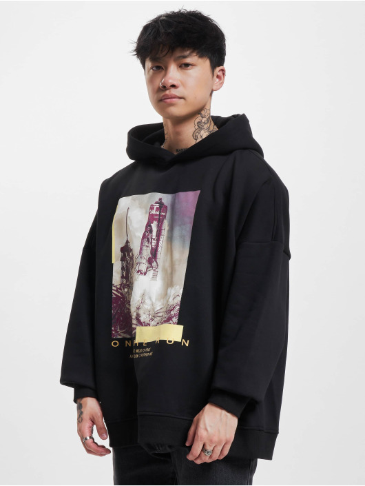 Dangerous DNGRS Herren Hoody Launch in schwarz