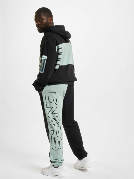 Dangerous DNGRS Jogginghose Cumulus Big Print schwarz