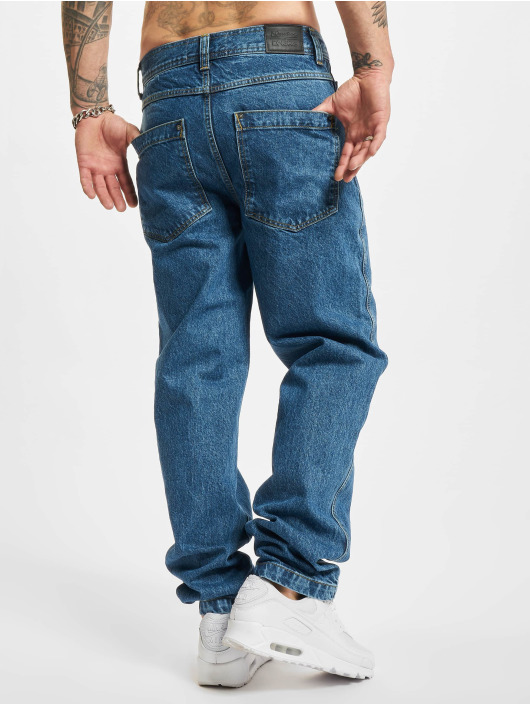 Dangerous DNGRS Loose fit jeans Ryan blauw
