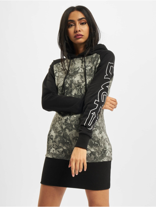 Dangerous DNGRS Robe Tagetes noir