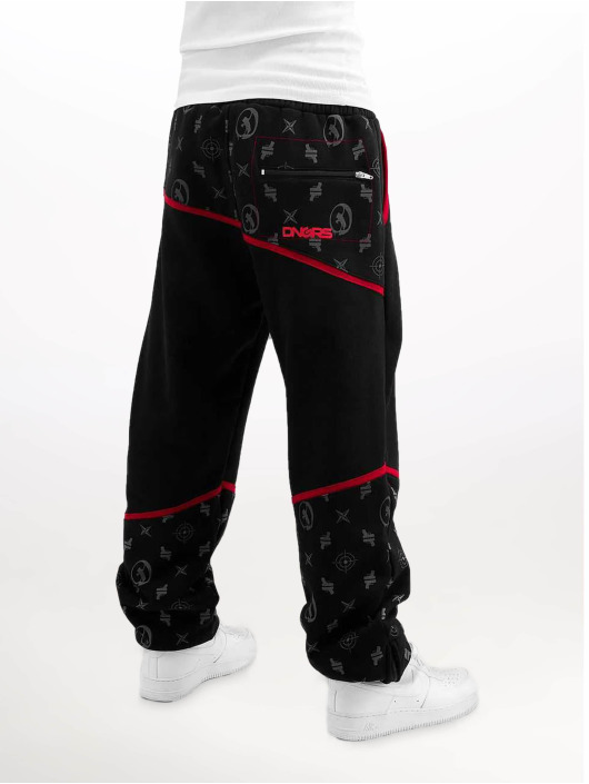 Dangerous DNGRS Spodnie do joggingu Crosshair Baggyfit Sweat Pants czarny
