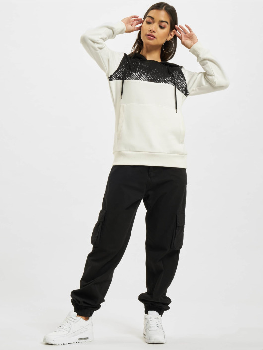 Dangerous DNGRS Sweat capuche Fawn blanc