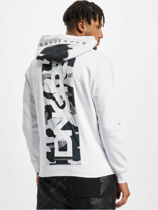 Dangerous DNGRS Sweat capuche Control blanc