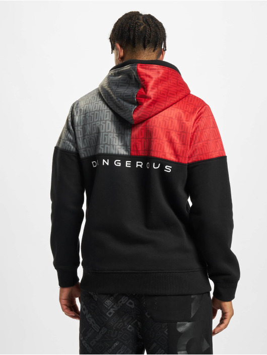 Dangerous DNGRS Sweat capuche Twoblock Basic noir