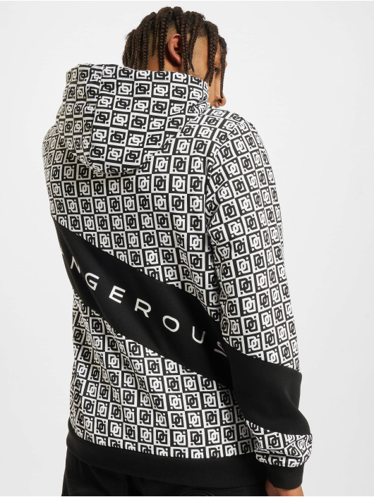 Dangerous DNGRS Sweat capuche Sqared Oversized noir