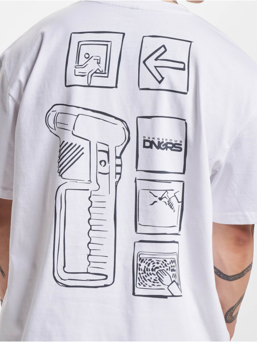 Dangerous DNGRS T-Shirt S-Bahn blanc