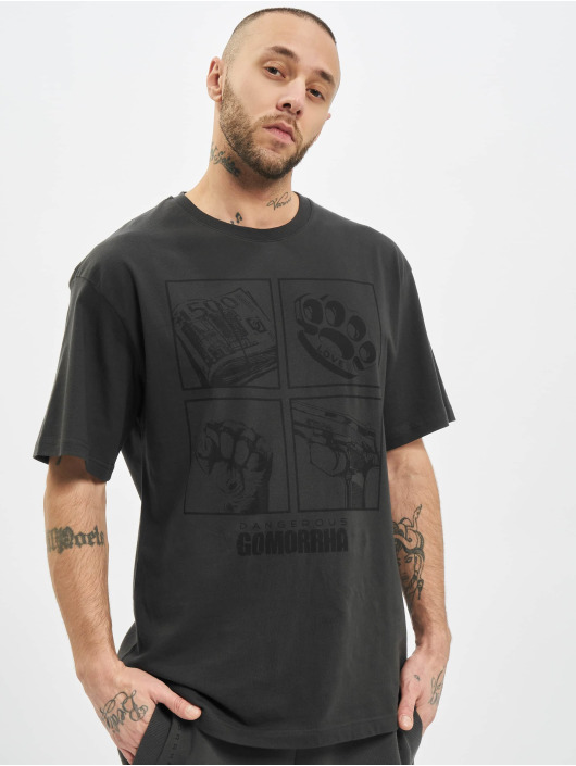 Dangerous DNGRS T-Shirt x Gomorrha gris