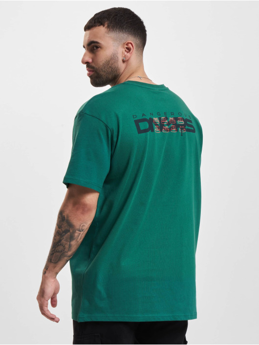 Dangerous DNGRS t-shirt Spraycan Lids02 groen