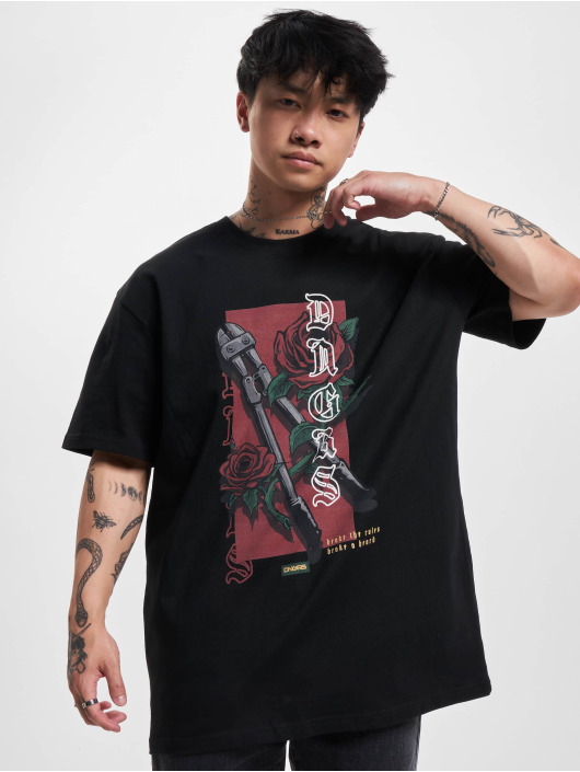 Dangerous DNGRS T-Shirt Rosecutter schwarz