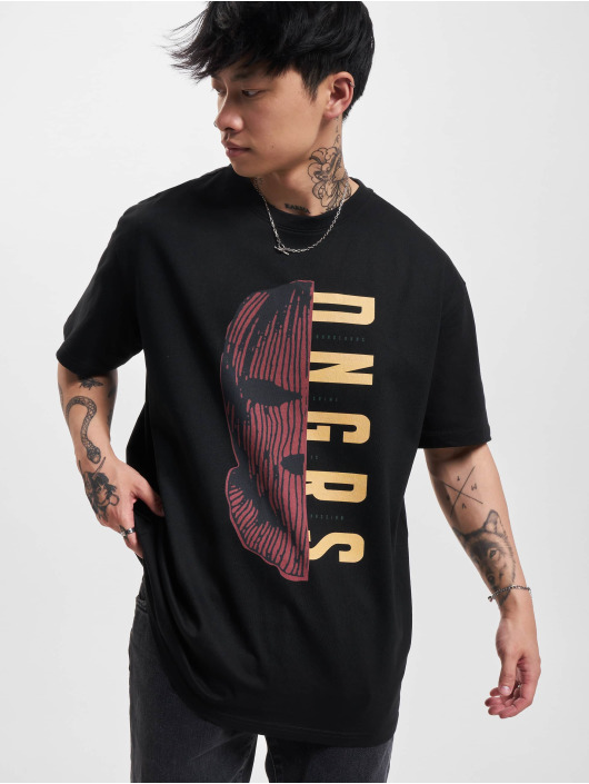 Dangerous DNGRS T-Shirt Halfhidden schwarz