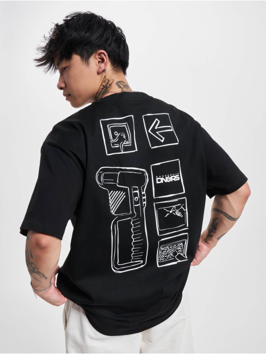Dangerous DNGRS t-shirt S-Bahn zwart