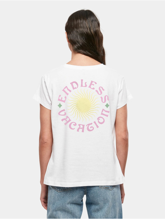 Days Beyond T-shirt Endless Vacation bianco