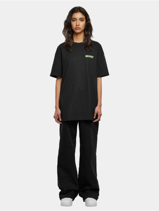 Days Beyond T-shirt Sweet & Juicy Oversize svart