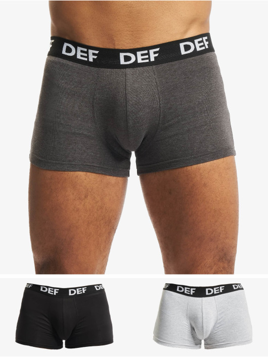 DEF Boxer Short Cost 3er Pack grey