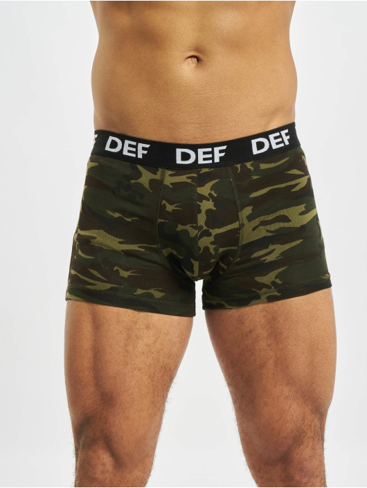 DEF Boxershorts 4er Pack camouflage