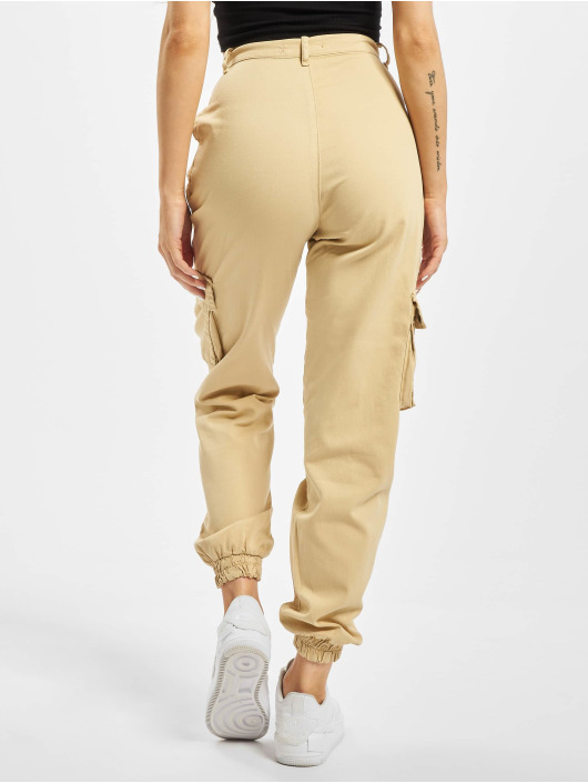 Def Damen Cargohose Ruby In Beige