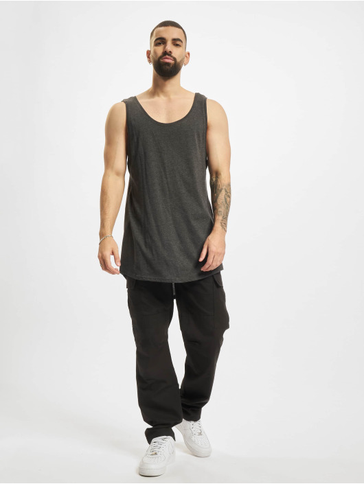 DEF Débardeur Basic gris