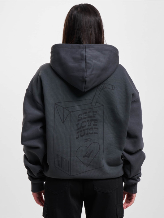DEF Hoody Heavy Oversized DRINK grau