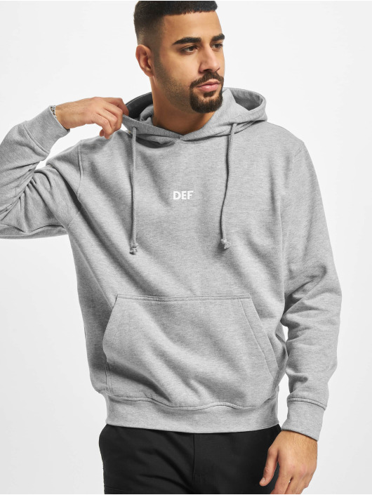DEF Mikiny Oversized šedá