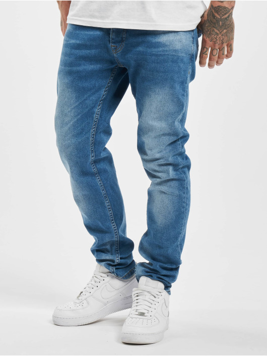 DEF Slim Fit Jeans Hines blå