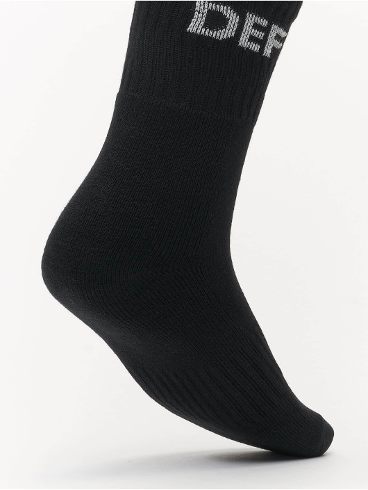 DEF Socken 3-Pack schwarz