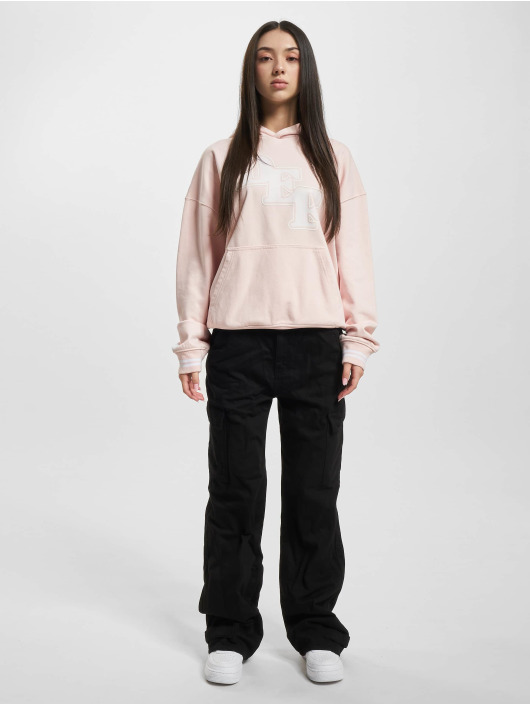 DEF Sweat capuche BIG rose
